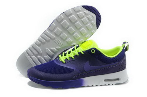 Mens Nike Air Max Thea Purple Blue Green Uk